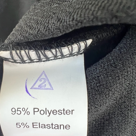 Black Peplum top - Picture 8 of 8